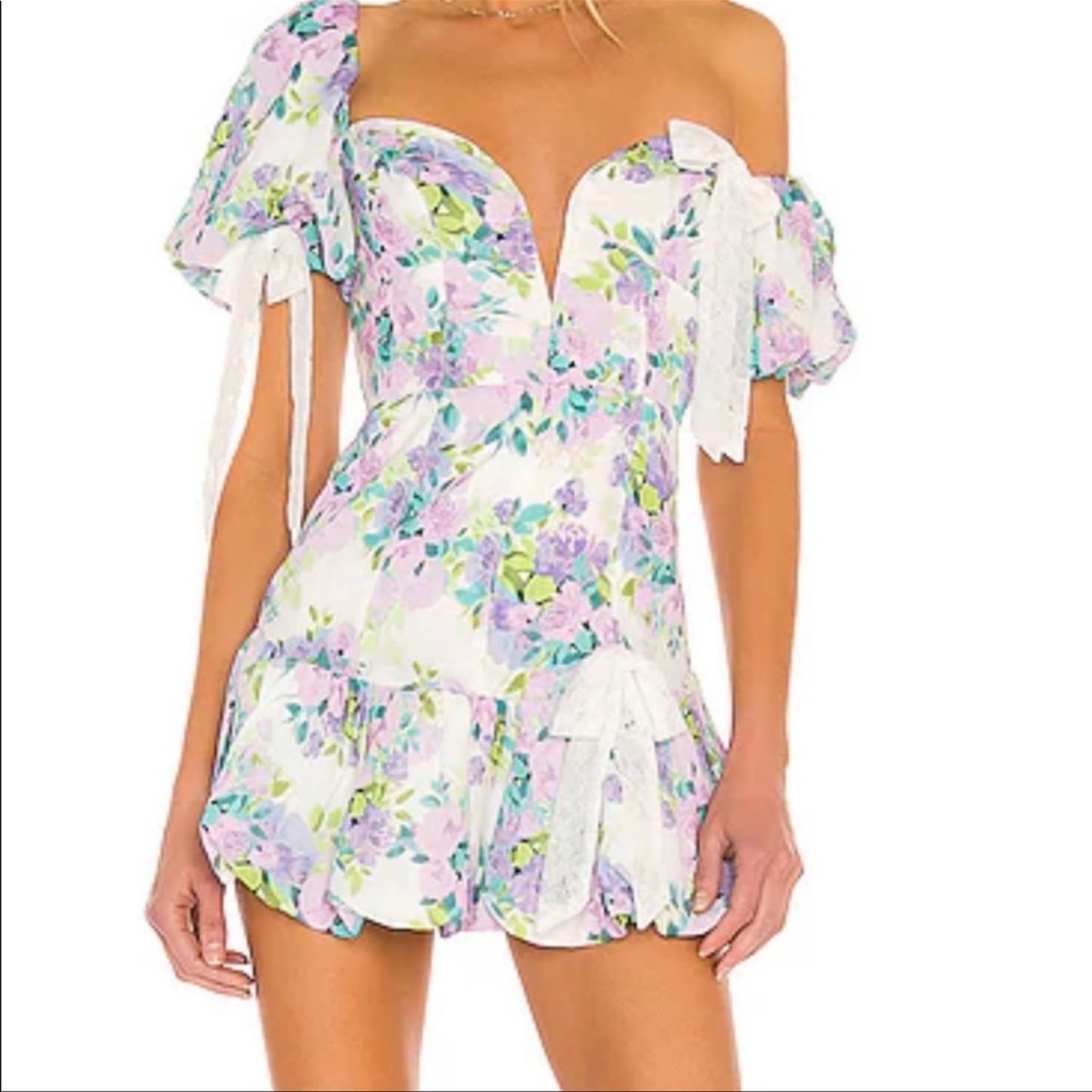 For Love and Lemons REVOLVE Floral Dress